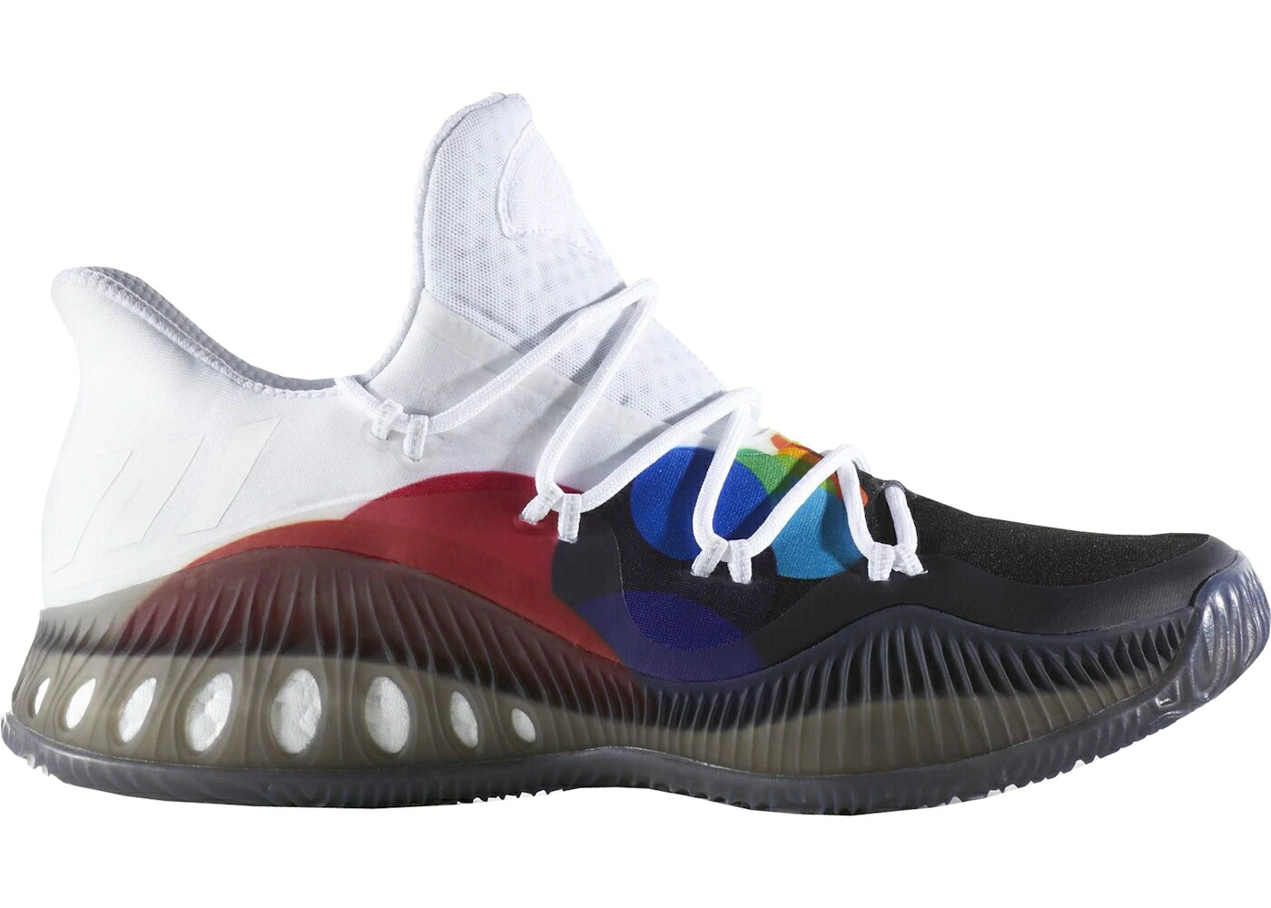 アディダス クレイジー 白いこと 白いこと 中核グループ スニーカー メンズ ADIDAS CRAZY EXPLOSIVE LOW LGBT PRIDE / RUNNING WHITE RUNNING WHITE CORE