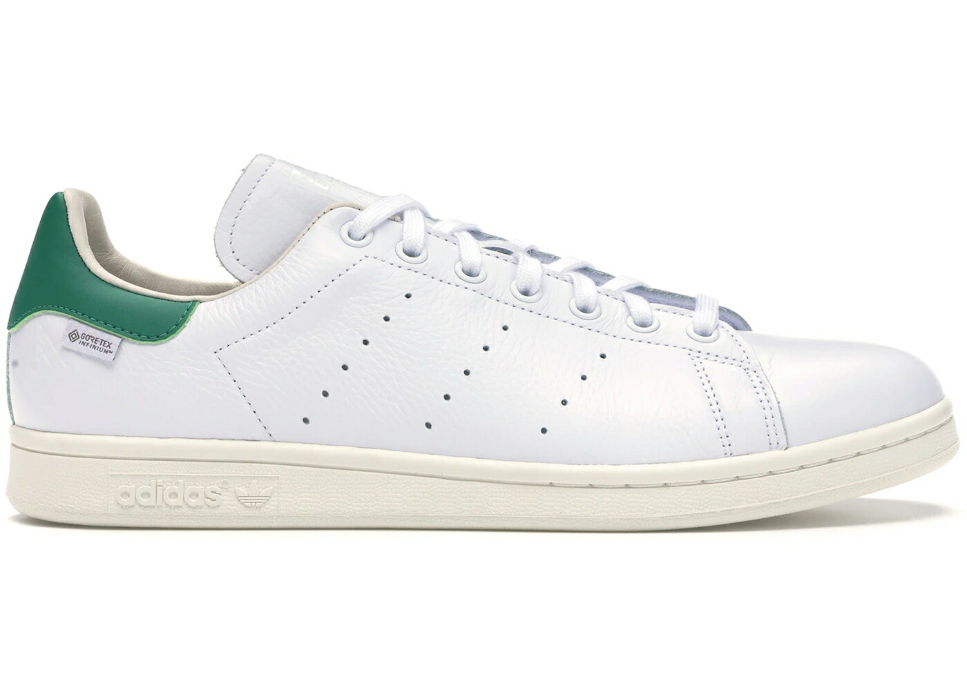 アディダス ゴアテックス 白いこと 白いこと 緑 緑であること 見方仕損ない スニーカー メンズ ADIDAS STAN SMITH GORE-TEX WHITE GREEN / CLOUD WHITE OFF WHITE CHALK