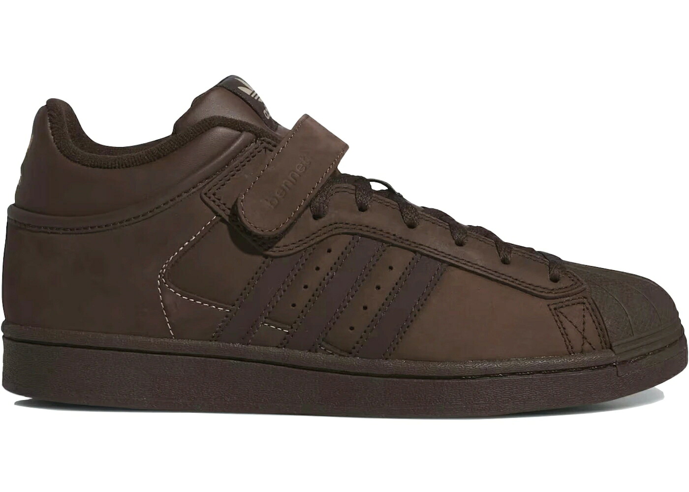 アディダス 労働者階級 外殻 赤銅色 赤銅色 神通力 ベージュ スニーカー メンズ ADIDAS PRO SHELL ADV NIELS BENNETT / BROWN DARK BROWN MAGIC BEIGE