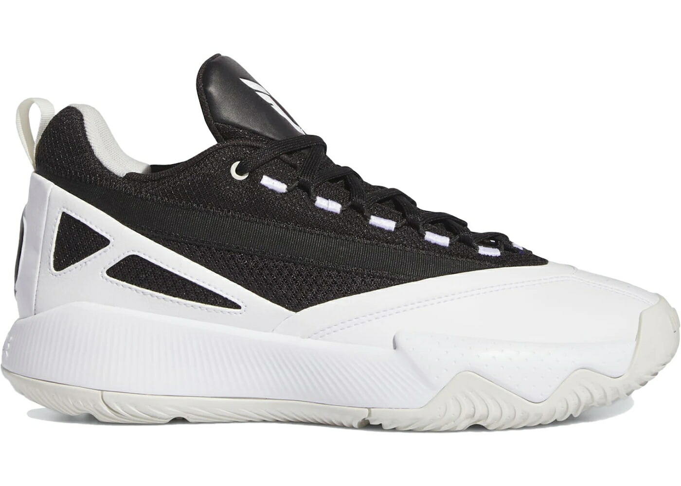 アディダス 白いこと 白いこと 黒いこと 黒いこと 中核グループ 2.0 スニーカー メンズ ADIDAS DAME CERTIFIED WHITE BLACK / CLOUD WHITE CORE BLACK ORBIT