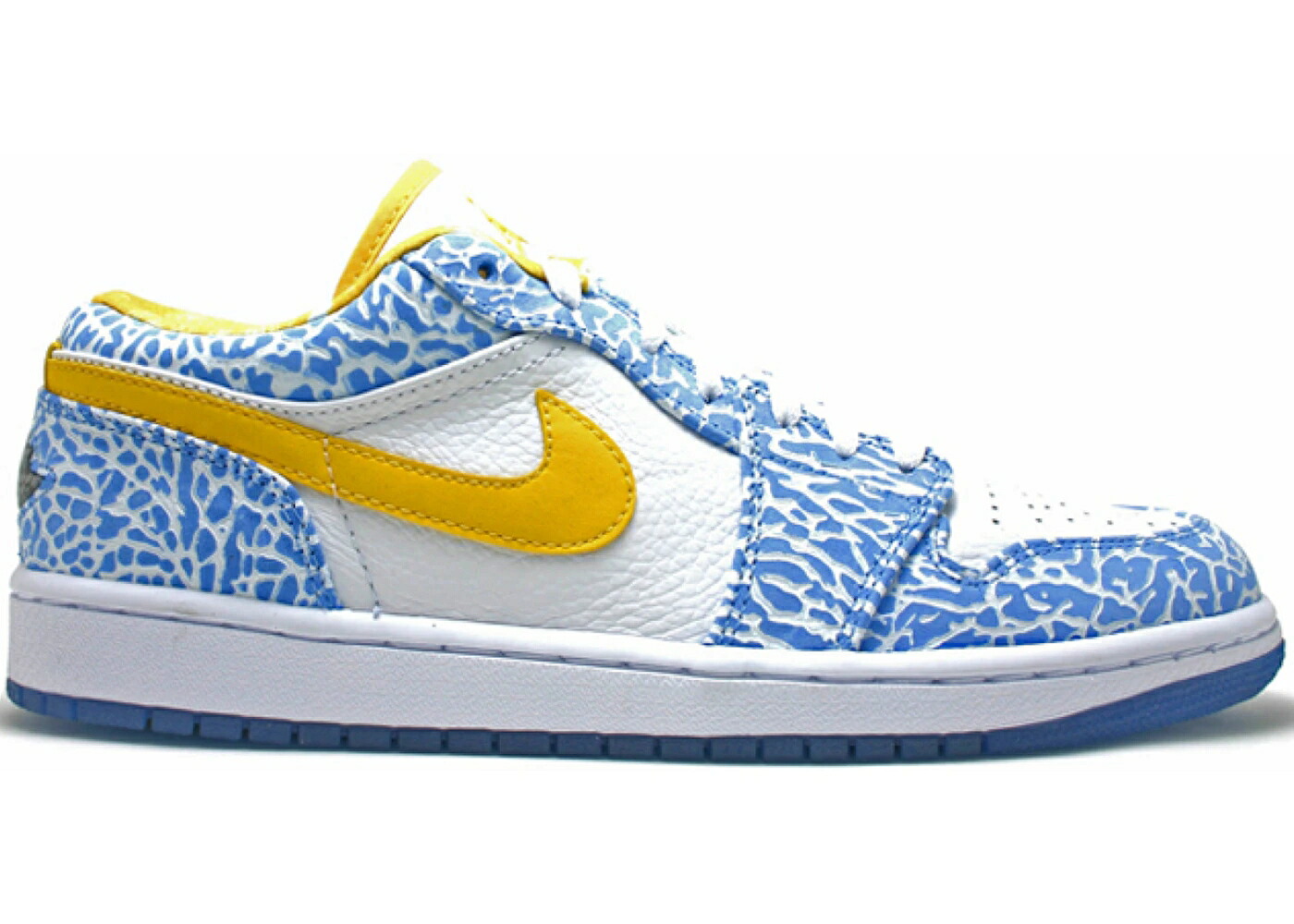 ナイキ ジョーダン 白色 ホワイト スニーカー メンズ JORDAN 1 RETRO LOW WEST COAST / WHITE VARSITY MAIZE UNIVERSITY｜スニケス