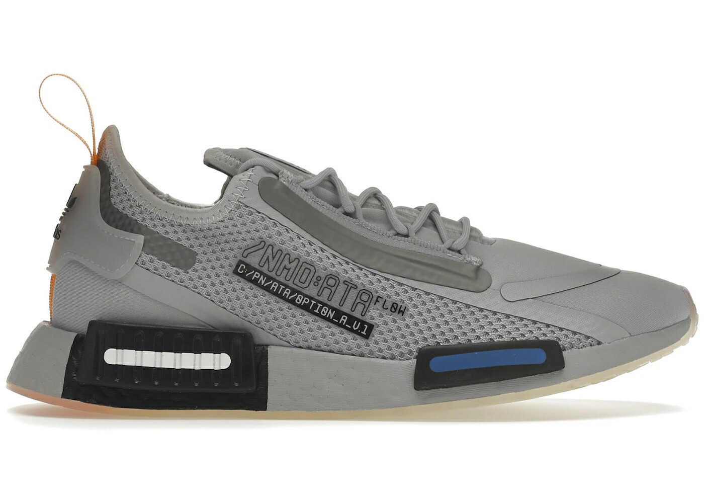 アディダス しろがね色 しろがね色 中核グループ スニーカー メンズ ADIDAS NMD R1 SPECTOO NASA HALO SILVER / HALO SILVER HALO SILVER CORE