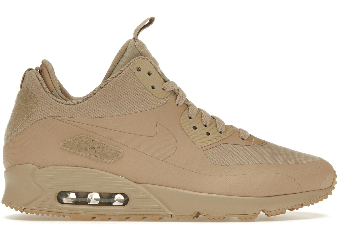 ナイキ マックス 砂色 真砂 エア湖マックス スニーカー メンズ NIKE AIR MAX 90 SNEAKERBOOT PATCH SAND / SAND SAND