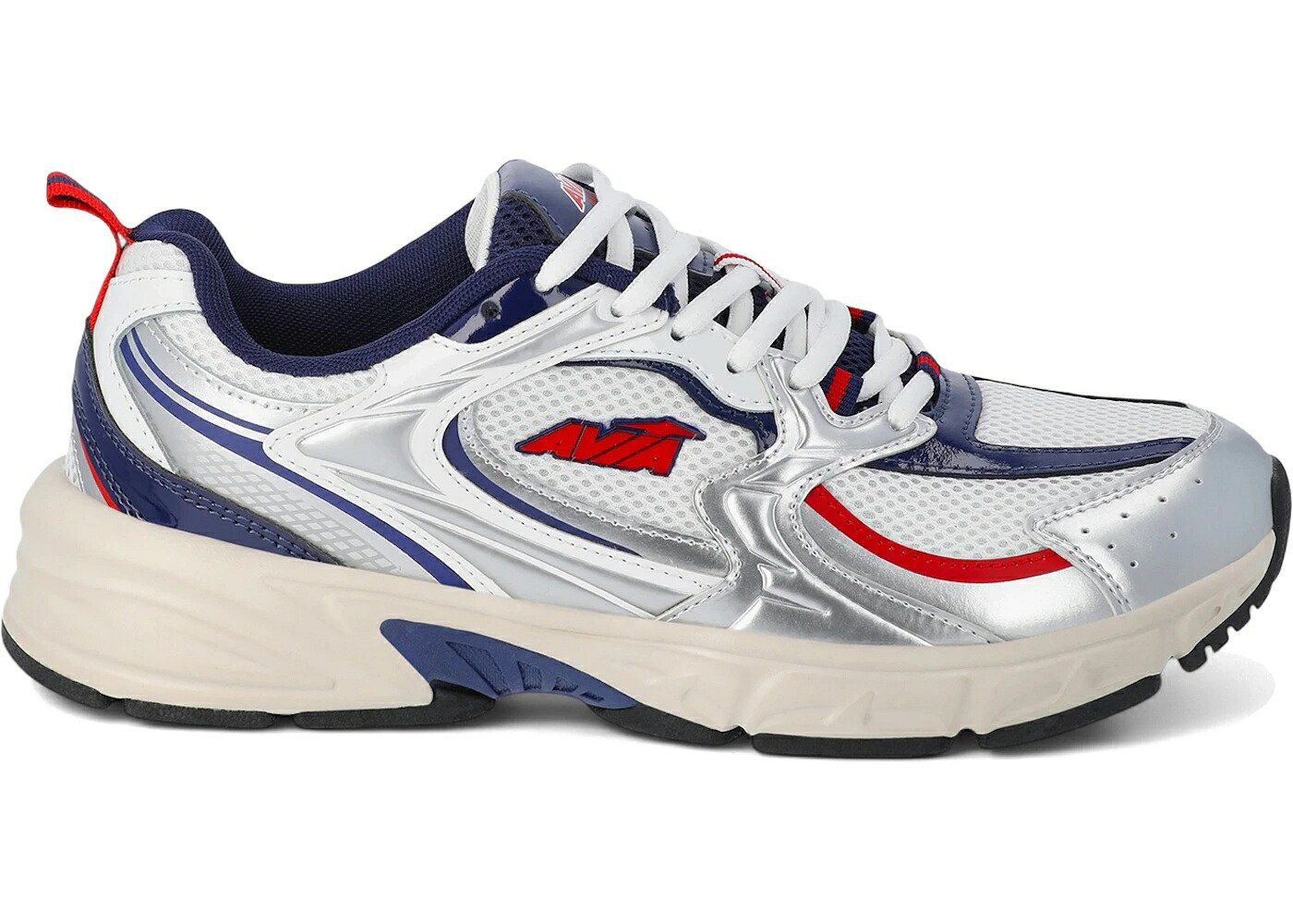 アヴィア 白いこと 白いこと 青碧 青碧 赤 赤いこと スニーカー メンズ AVIA 5000 WHITE BLUE RED / WHITE BLUE