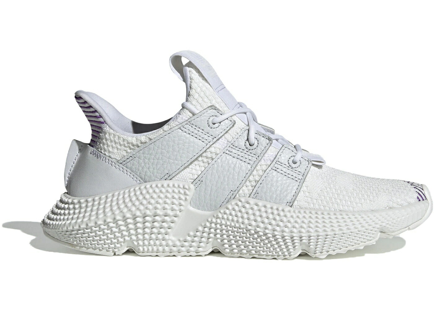 アディダス 白いこと 白いこと 紫 パープル WOMEN\u0027S スニーカー レディース ADIDAS PROPHERE FOOTWEAR WHITE (WOMEN\u0027S) / FOOTWEAR WHITE PURPLE