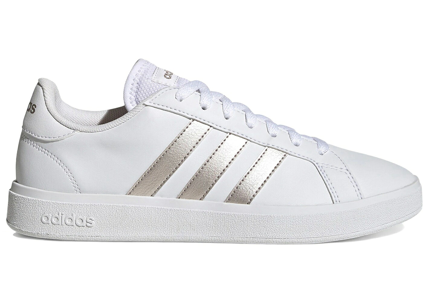アディダス 地びた 厚地の外套 白いこと 白いこと プラチナム WOMEN\u0027S スニーカー レディース ADIDAS GRAND COURT TD WHITE PLATINUM METALLIC (WOMEN\u0027S) / CLOUD WHITE PLATINUM METALLIC