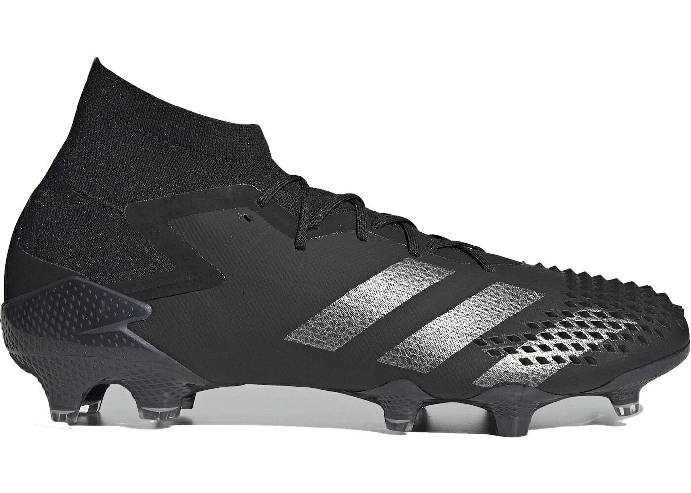 アディダス プレデター ハイ コア 黒色 ブラック 銀色 シルバー 20.1 スニーカー メンズ ADIDAS PREDATOR MUTATOR HIGH CORE BLACK / CORE BLACK CORE BLACK SILVER