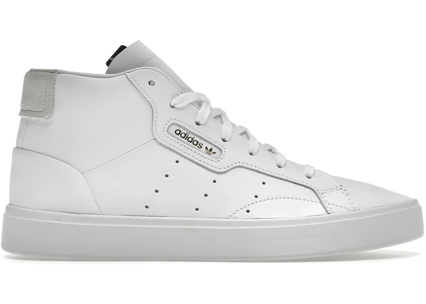 アディダス ミッド 白いこと 白いこと WOMEN\u0027S スニーカー レディース ADIDAS SLEEK MID CLOUD WHITE (WOMEN\u0027S) / CLOUD WHITE CLOUD WHITE CRYSTAL