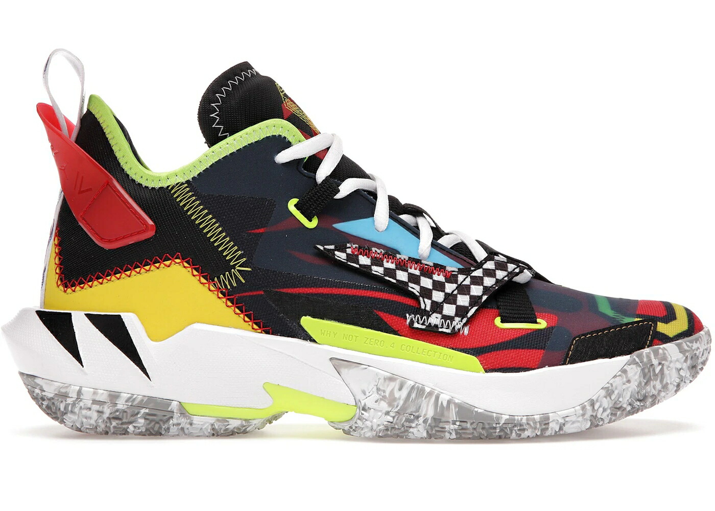 ナイキ ジョーダン 黒いこと 黒いこと 黄味がかった 黄色 ZER0.4 スニーカー メンズ JORDAN WHY NOT MARATHON / BLACK VOLT OPTI YELLOW