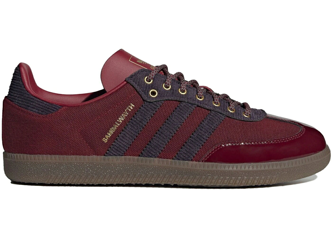 アディダス サンバ 単科大学 ぶどう酒色 バーガンディー 黒いこと 黒いこと スニーカー メンズ ADIDAS SAMBA OG ALWAYTH COLLEGE BURGENDY / COLLEGE BURGUNDY AURORA BLACK