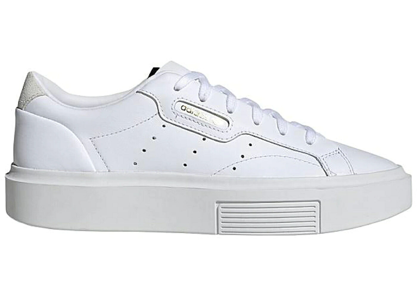 アディダス 白いこと 白いこと WOMEN\u0027S スニーカー レディース ADIDAS SUPER SLEEK FOOTWEAR WHITE (WOMEN\u0027S) / FOOTWEAR WHITE CRYSTAL WHITE