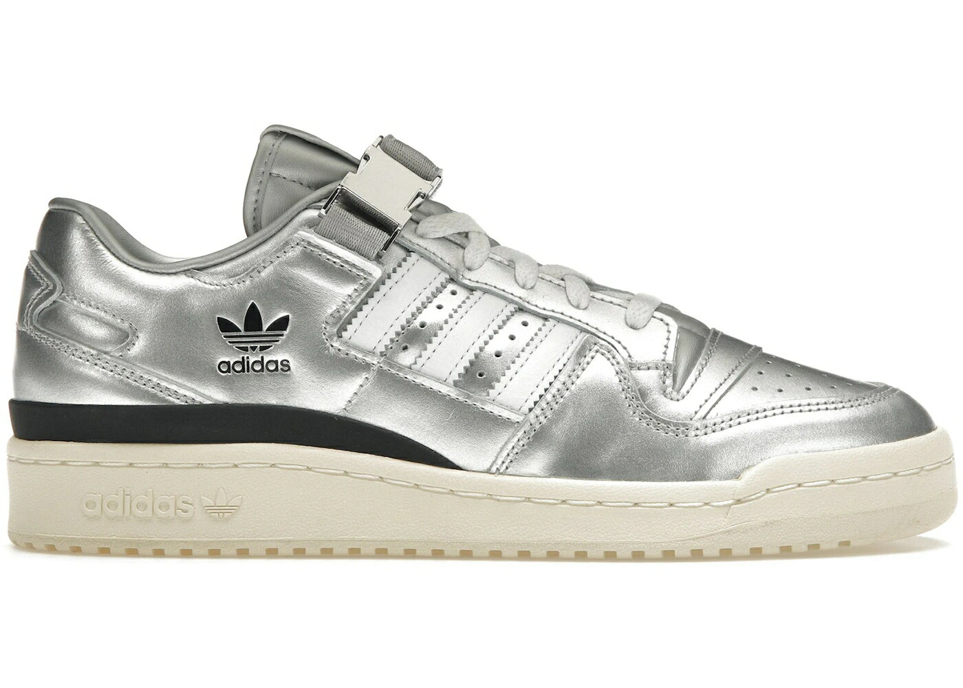 アディダス 討論会 しろがね色 しろがね色 中核グループ 黒いこと 黒いこと スニーカー メンズ ADIDAS FORUM LOW ATMOS METALLIC PACK / METALLIC SILVER CORE BLACK