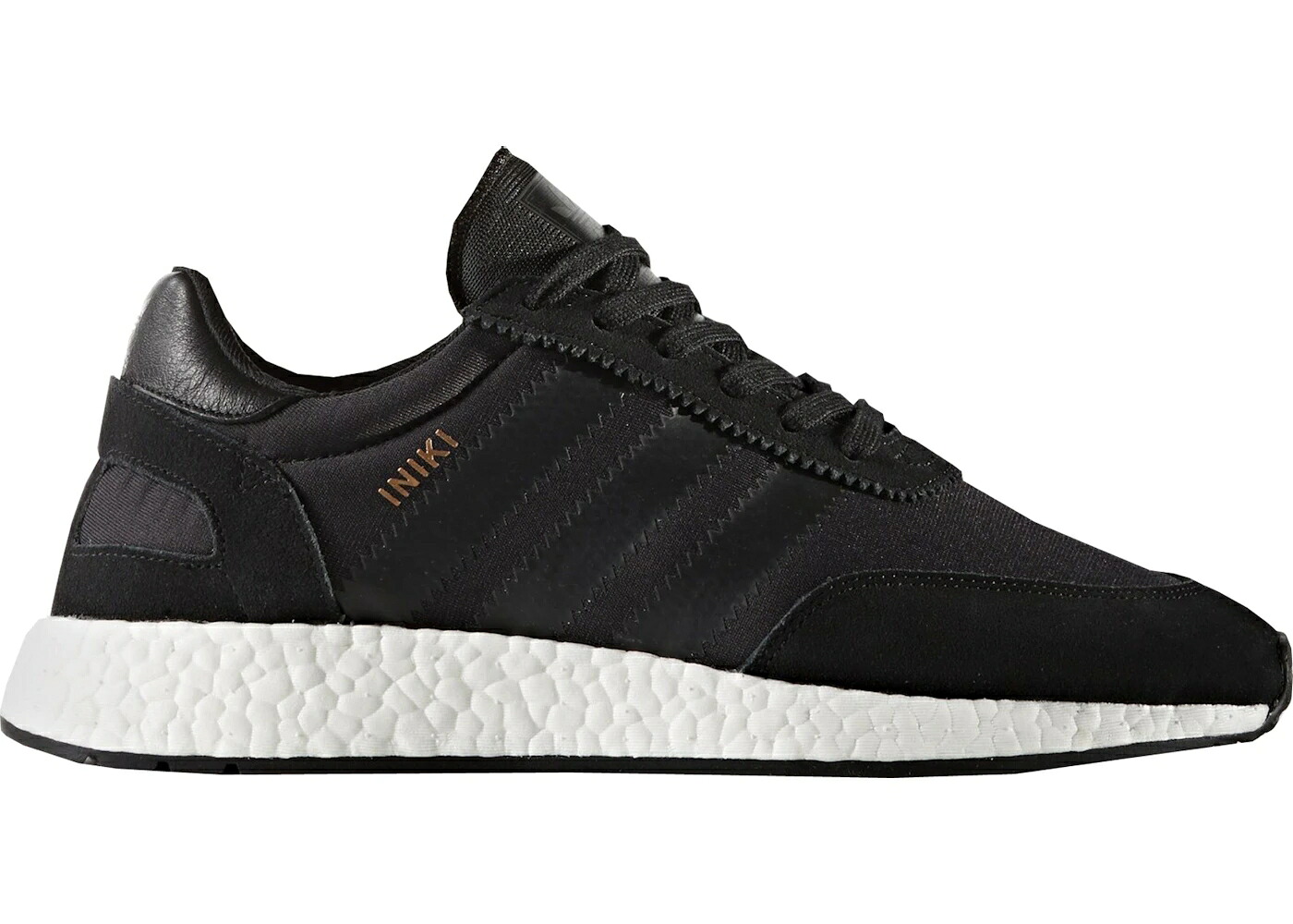 アディダス 黒色 ブラック 白色 ホワイト コア スニーカー メンズ ADIDAS INIKI RUNNER BLACK WHITE / CORE BLACK CORE BLACK FOOTWEAR