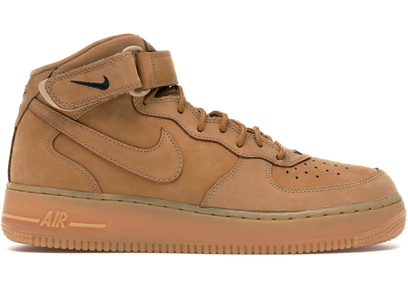 ナイキ ミッド 緑 緑であること 空軍 スニーカー メンズ NIKE AIR FORCE 1 MID FLAX (2014) / FLAX FLAX OUTDOOR GREEN