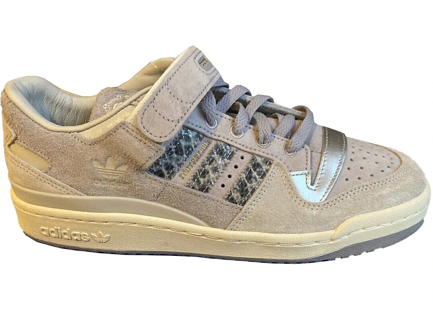 アディダス 討論会 薄墨色 薄墨色 白いこと 白いこと スニーカー メンズ ADIDAS FORUM 84 LO FOOTPATROL / GREY ONE GLOW GREY CLOUD WHITE
