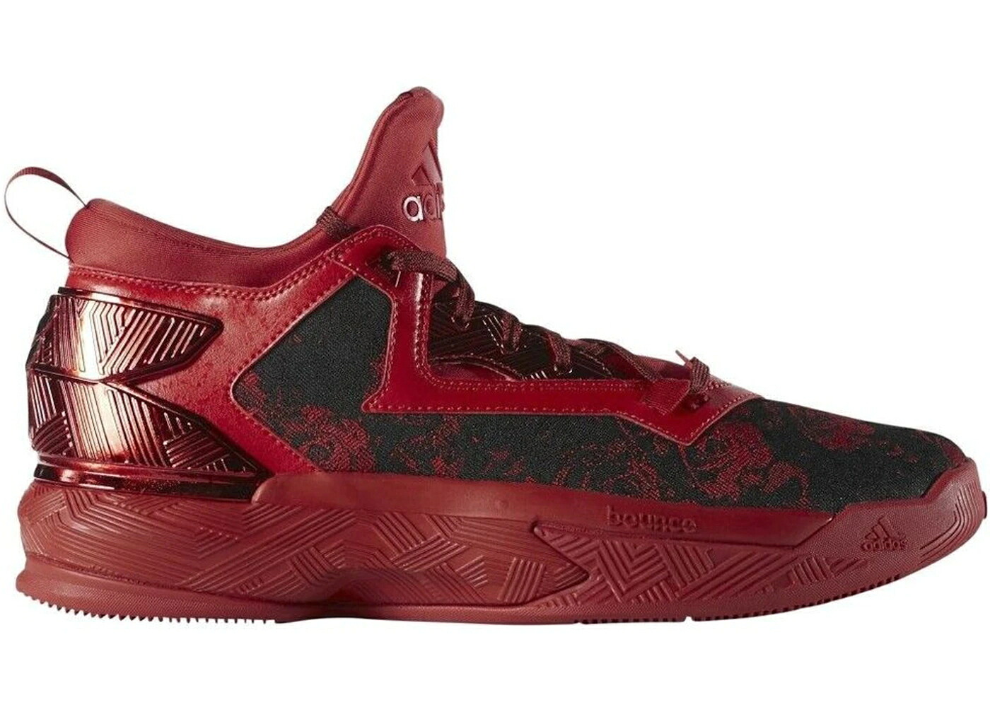 アディダス シティ 中核グループ 黒いこと 黒いこと スニーカー メンズ ADIDAS D LILLARD 2 FLORIST CITY / SCARLET CORE BLACK SCARLET