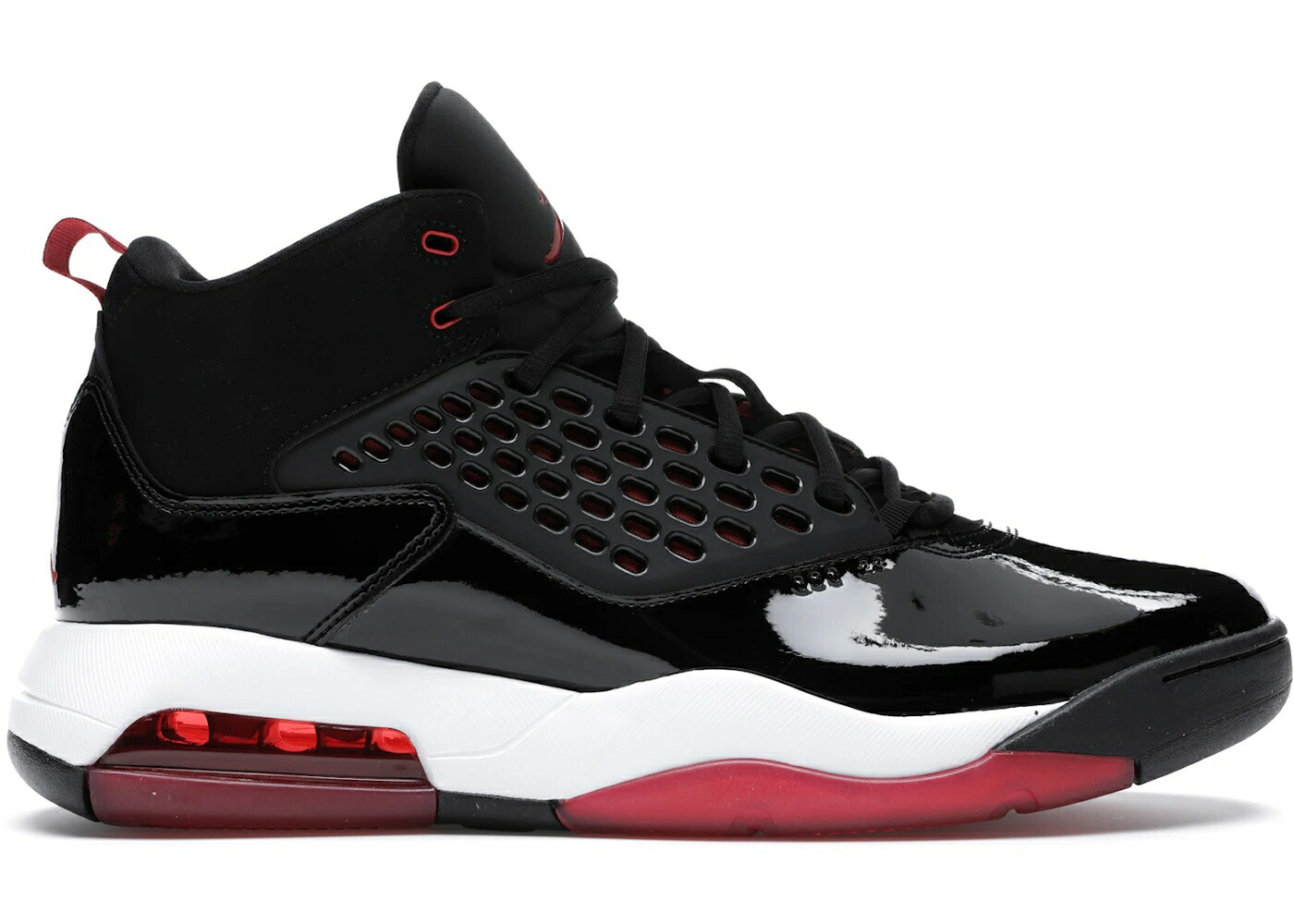ナイキ ジョーダン 黒色 ブラック 赤 レッド 白色 ホワイト スニーカー メンズ JORDAN MAXIN 200 BLACK GYM RED / BLACK WHITE GYM RED