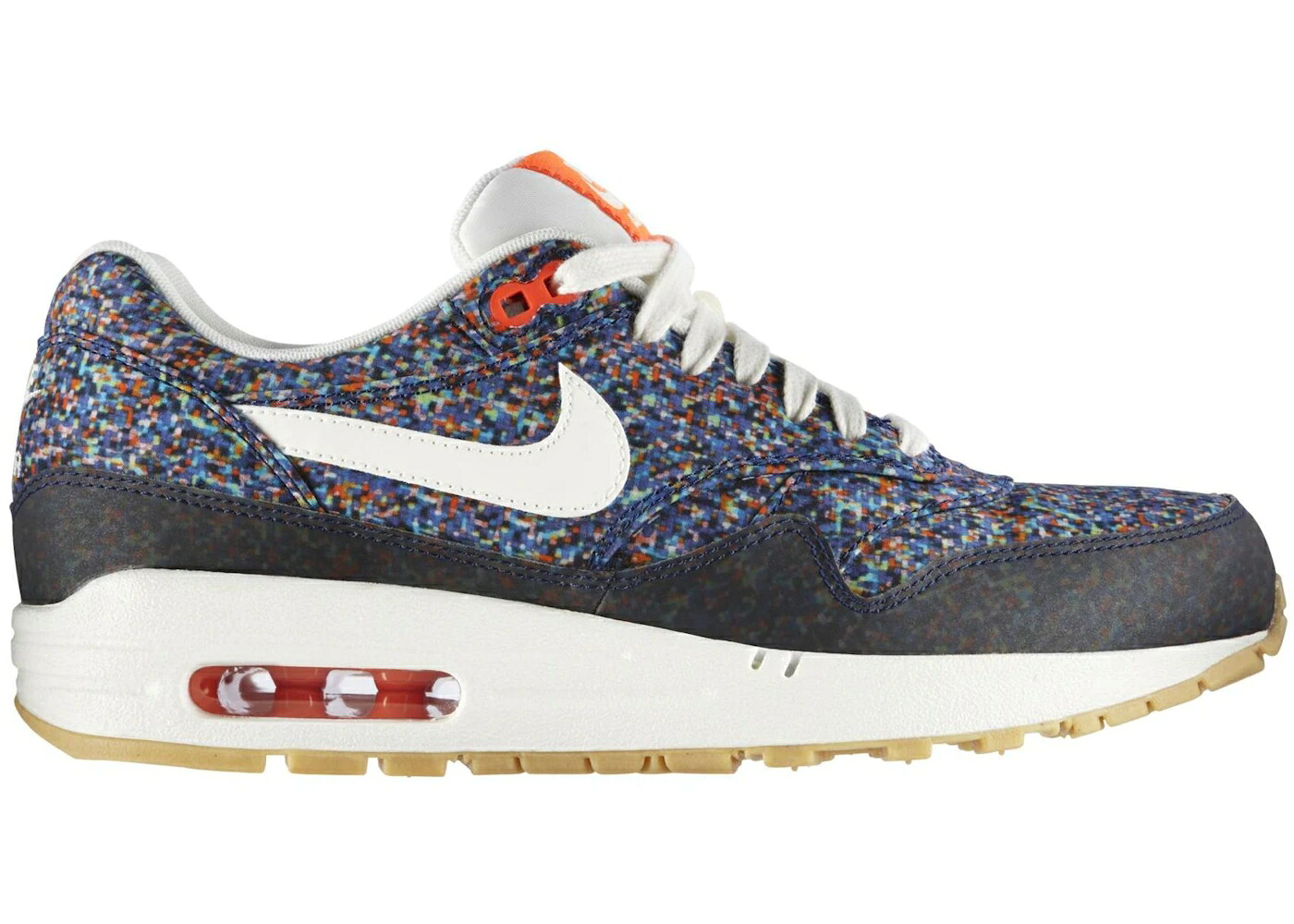 ナイキ マックス 青味 青み クリムゾン エア湖マックス WOMEN\u0027S スニーカー レディース NIKE AIR MAX 1 LIBERTY OF LONDON (2013) (WOMEN\u0027S) / HYPER BLUE SAIL TOTAL CRIMSON