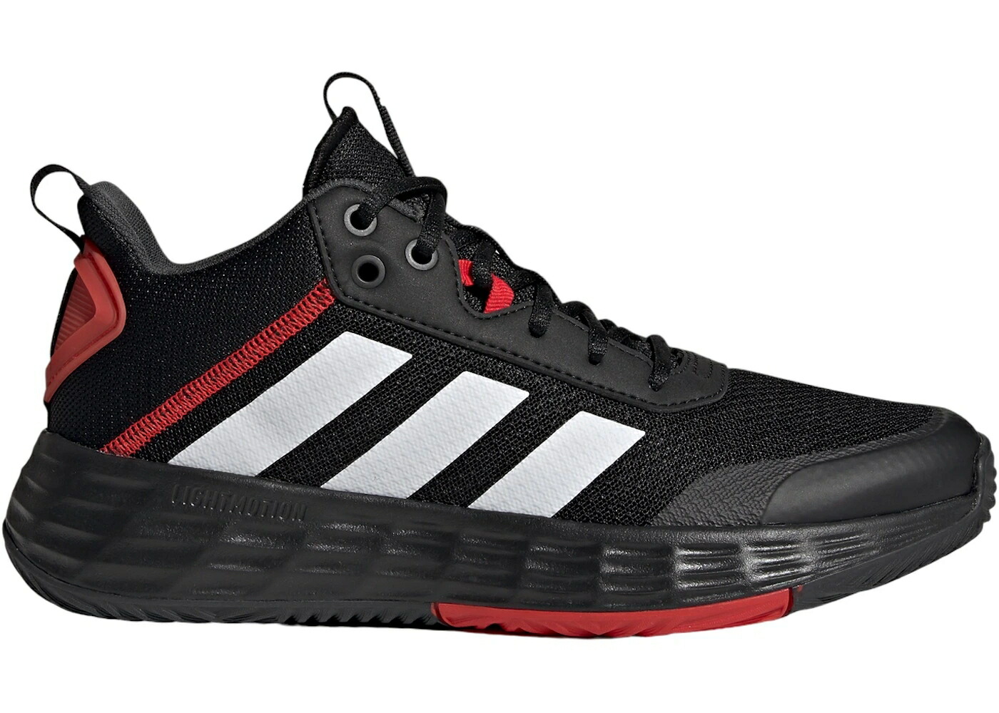 アディダス コア 黒色 ブラック 白色 ホワイト カーボン スニーカー メンズ ADIDAS OWNTHEGAME CORE BLACK CLOUD WHITE CARBON / CORE BLACK CLOUD WHITE CARBON