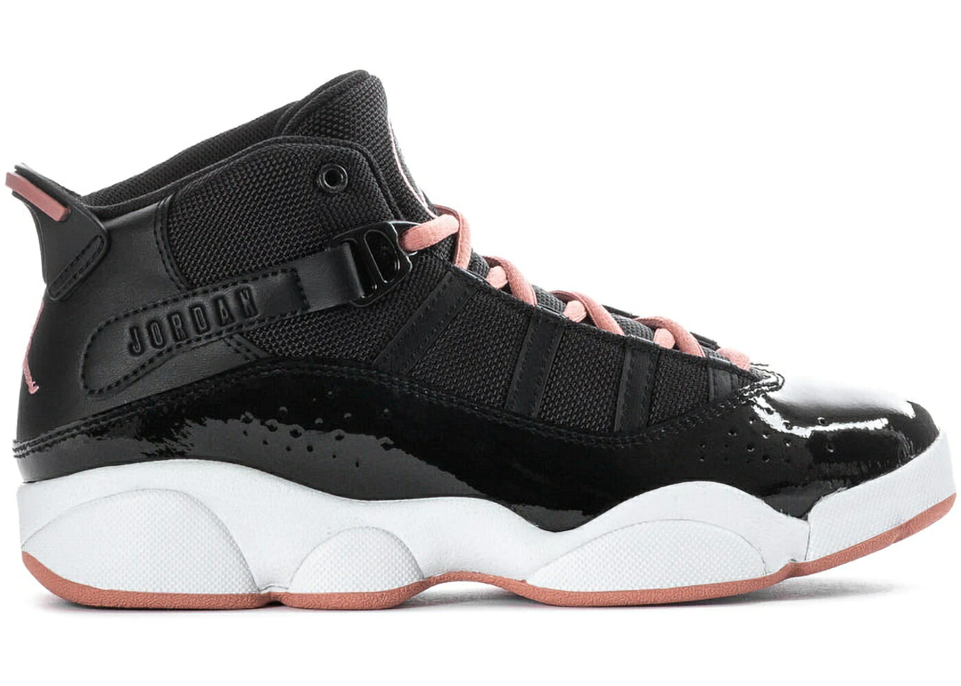 ナイキ ジョーダン 輪っか 黒いこと 黒いこと サクラ色 白いこと 白いこと お坊っちゃん キッズ JORDAN 6 RINGS BLACK RUST PINK (なおなお書き) / BLACK WHITE ANTHRACITE RUST PINK もの言う花 マタニティ スニーカー