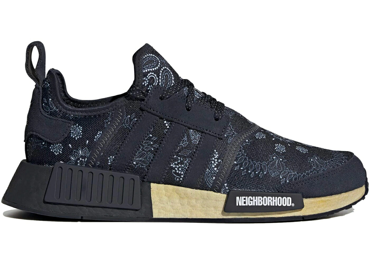 アディダス ナイト爵 紺色 米国海軍 スニーカー メンズ ADIDAS NMD R1 NEIGHBORHOOD PAISLEY NIGHT NAVY / NIGHT NAVY NIGHT NAVY CLOUD