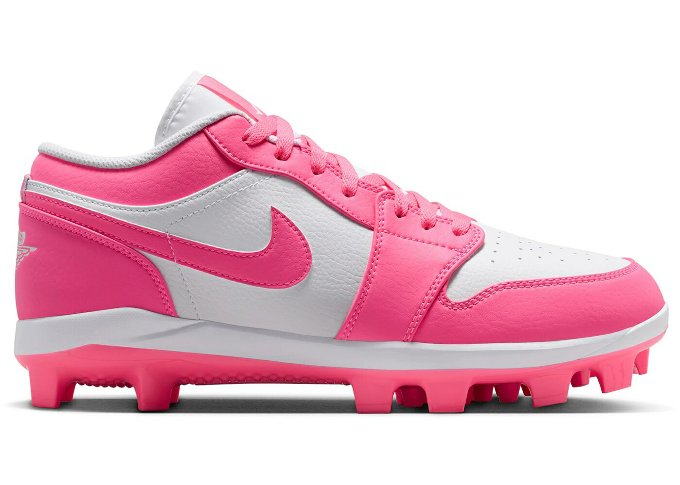 ナイキ ジョーダン 白色 ホワイト ピンク スニーカー メンズ JORDAN 1 RETRO MCS LOW WHITE DIGITAL PINK / WHITE SUNSET PULSE DIGITAL PINK