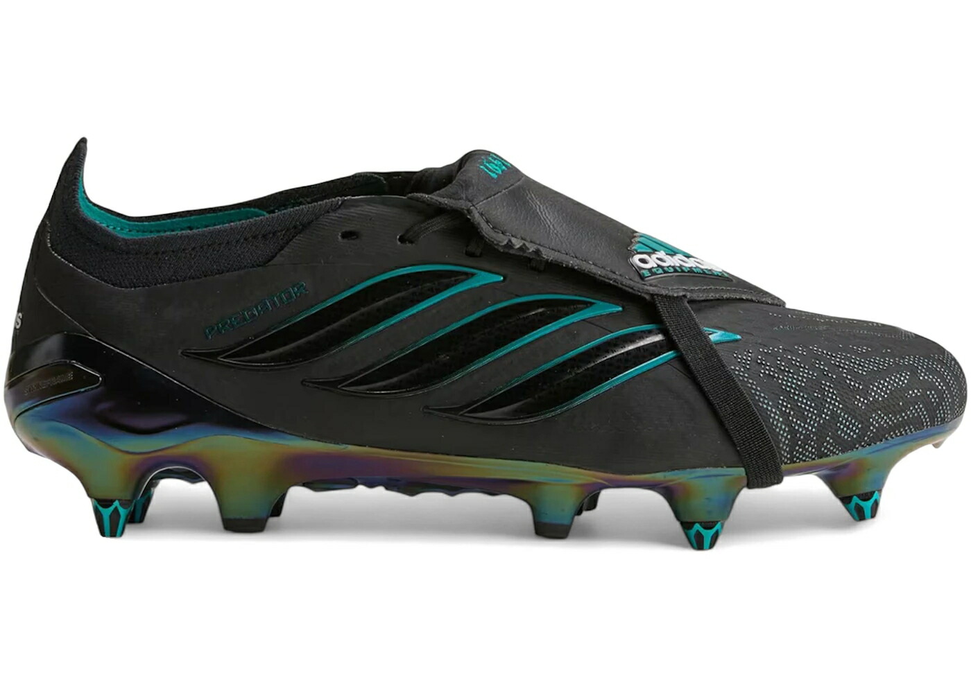 アディダス プレデター エリート コア 黒色 ブラック スニーカー メンズ ADIDAS PREDATOR ELITE FOLD-OVER TONGUE SG EQT 35TH ANNIVERSARY PACK / CORE BLACK CORE BLACK EQUIPMENT