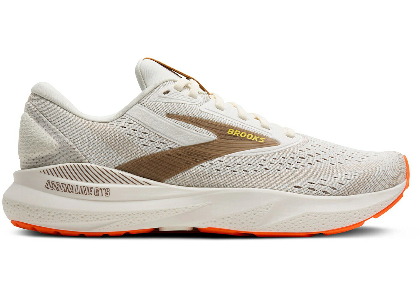 ブルックス 橙 オレンジ色 スニーカー メンズ BROOKS ADRENALINE GTS 24 COCONUT PORTABELLA ORANGE / COCONUT PORTABELLA ORANGE