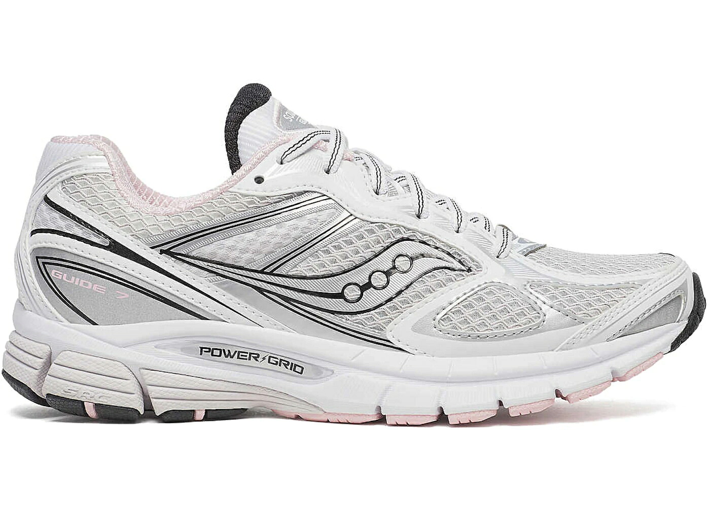 サッカニー 白いこと 白いこと さくら色 WOMEN\u0027S スニーカー レディース SAUCONY PROGRID GUIDE 7 WHITE PINK (WOMEN\u0027S) / WHITE PINK
