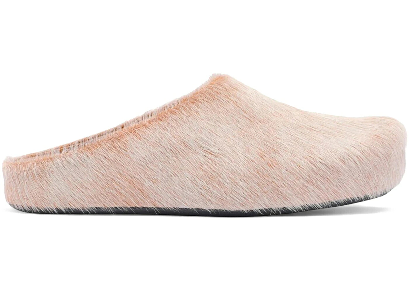 マルニ 冬期 ウィート スニーカー メンズ MARNI LONG HAIR CALFSKIN FUSSBETT SABOT MULE WINTER WHEAT / WINTER WHEAT