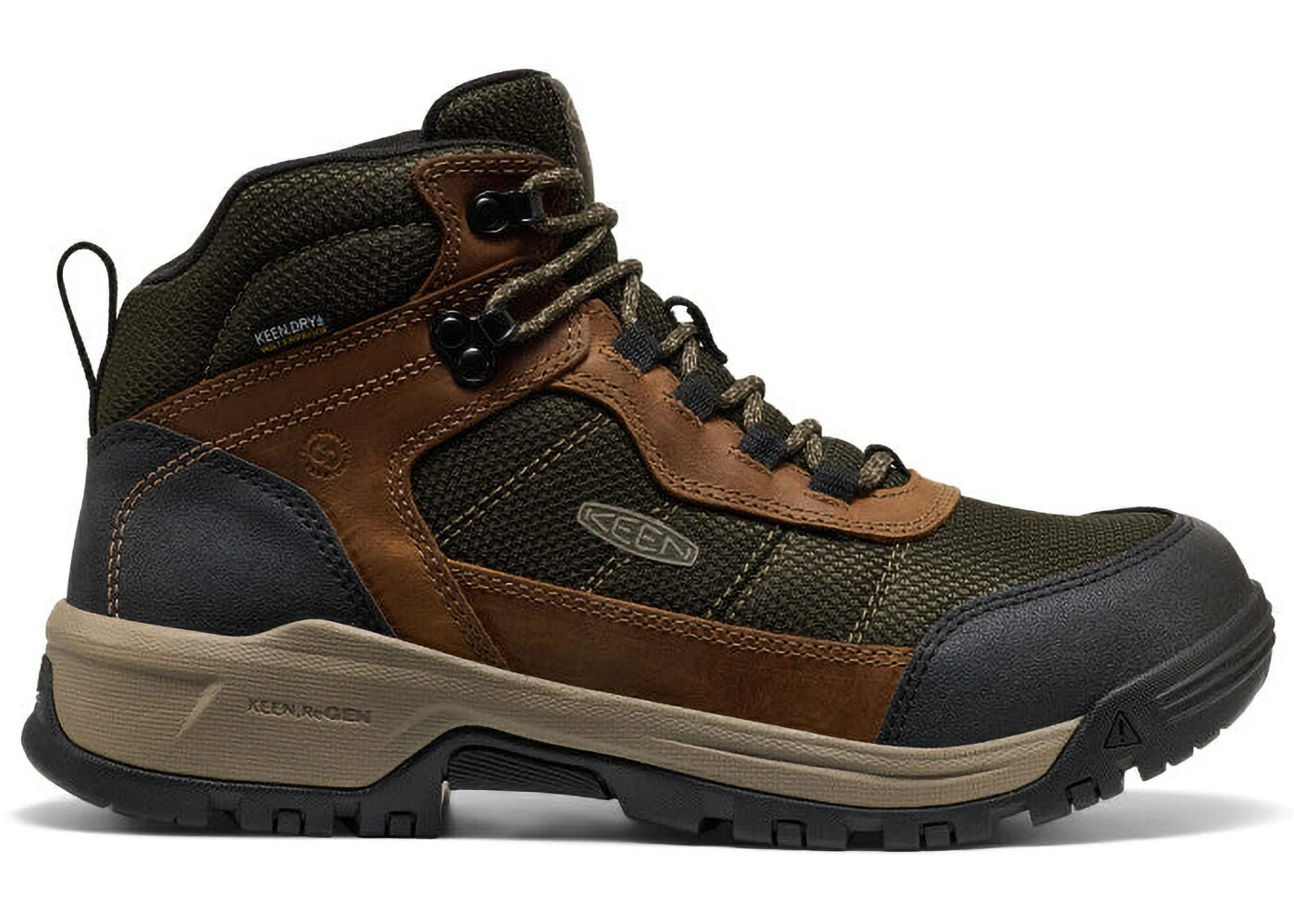 キーン ブーツ フォレスト ナイト爵 黒いこと 黒いこと 細工物ブーツ スニーカー メンズ KEEN SKOKIE WATERPROOF SOFT TOE WORK BOOT FOREST NIGHT BLACK / FOREST NIGHT BLACK