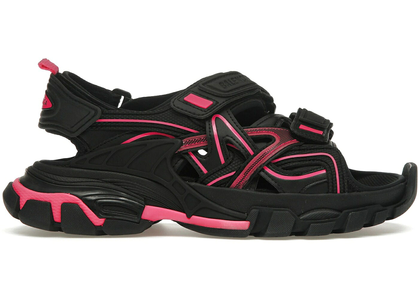 バレンシアガ トラック 黒色 ブラック ピンク WOMEN'S スニーカー レディース BALENCIAGA TRACK SANDAL BLACK PINK (WOMEN'S) / BLACK PINK