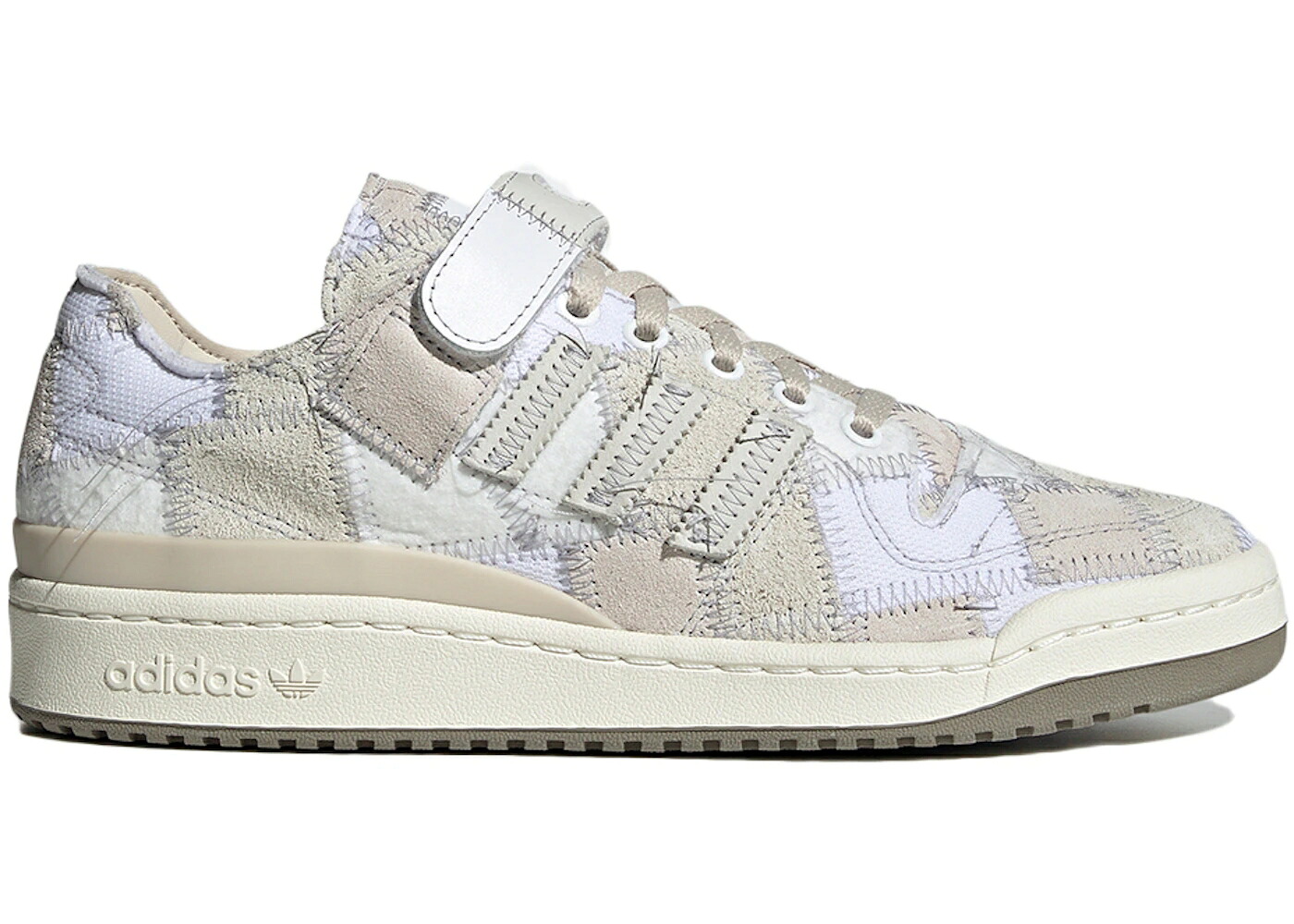 アディダス 討論会 白いこと 白いこと スニーカー メンズ ADIDAS FORUM LOW ATMOS PATCHWORK WHITE TINT / WHITE TINT OFF WHITE