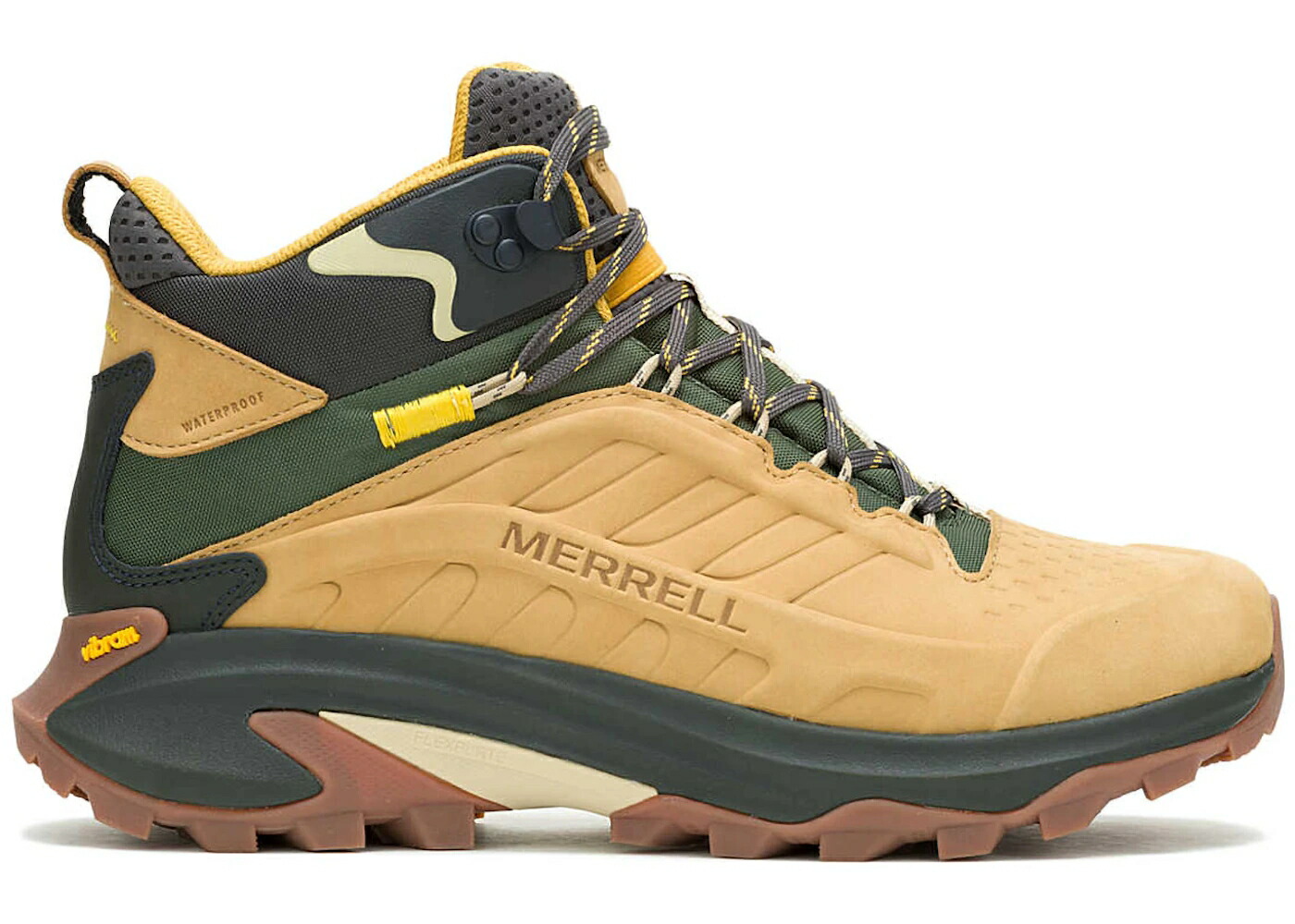 メレル す早さ なめし革 ミッド スニーカー メンズ MERRELL MOAB SPEED 2 LEATHER MID WATERPROOF TAN /