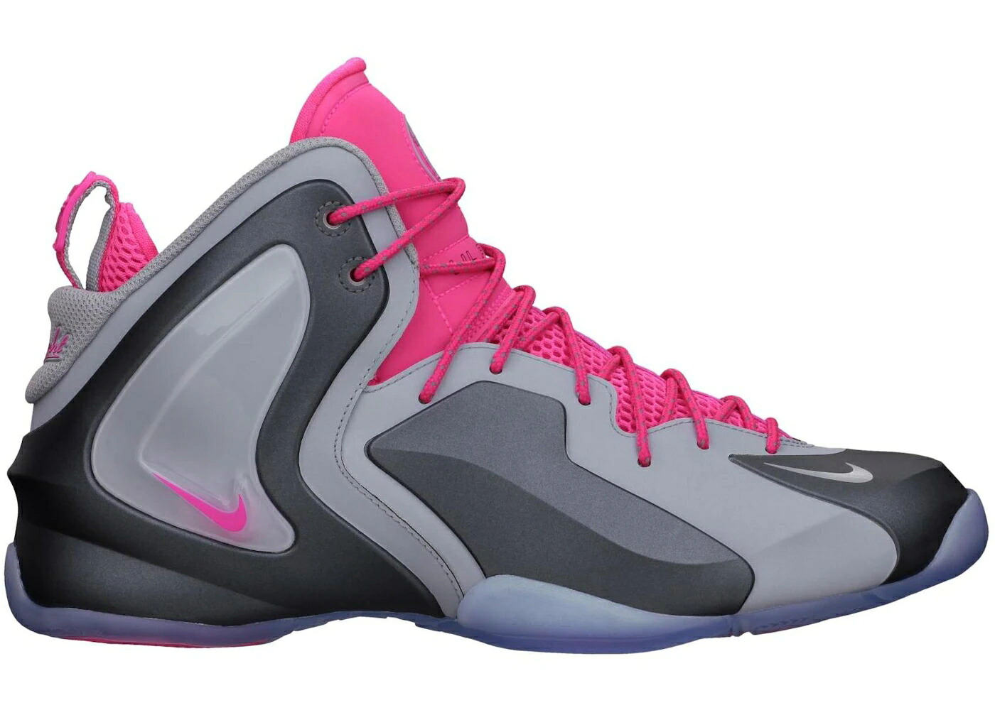 ナイキ ペニー サクラ色 薄墨色 薄墨色 スニーカー メンズ NIKE LIL PENNY POSITE HYPER PINK / WOLF GREY WOLF GREY HYPER PINK