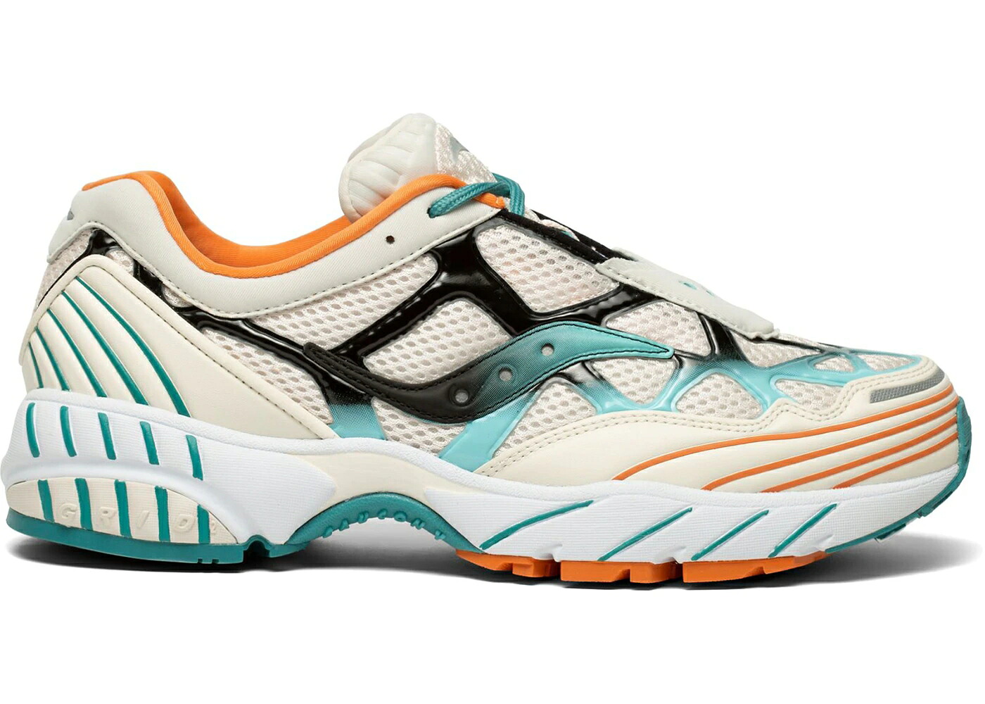 サッカニー 黒いこと 黒いこと 青み 青色 スニーカー メンズ SAUCONY GRID WEB TAN BLACK BLUE / TAN BLACK BLUE