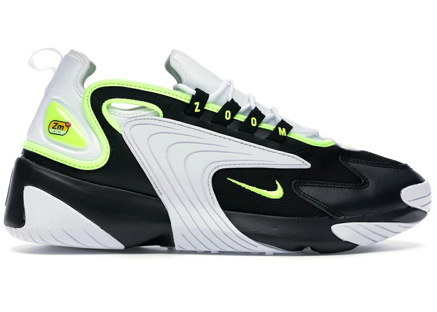 ナイキ 望遠レンズ 黒いこと 黒いこと 白いこと 白いこと スニーカー メンズ NIKE ZOOM 2K BLACK / BLACK WHITE VOLT