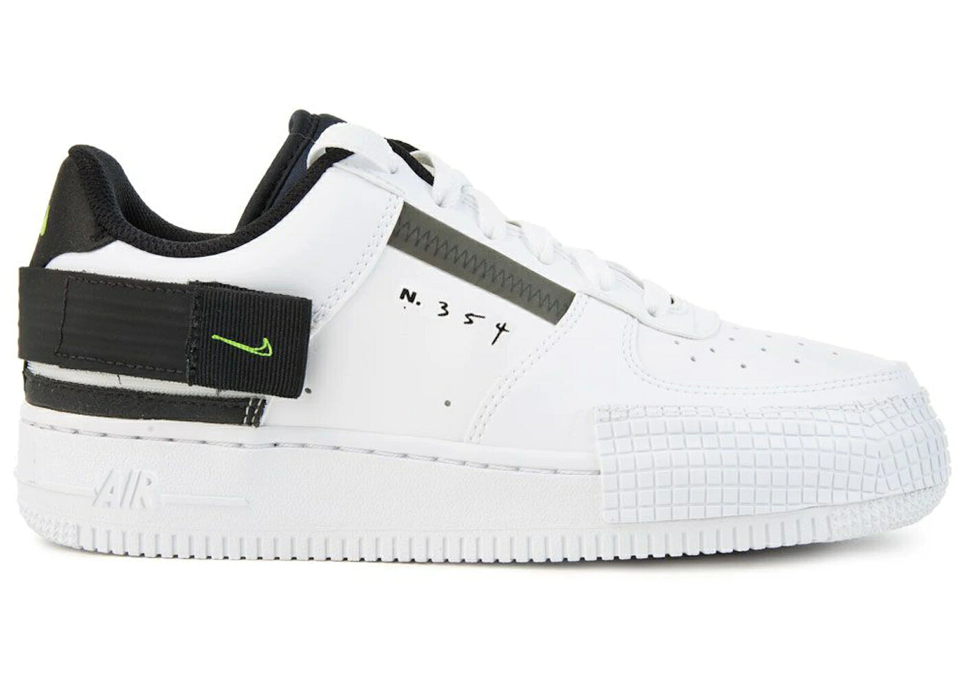 ナイキ 白いこと 白いこと 黒いこと 黒いこと 空軍 お坊っちゃん キッズ NIKE AIR FORCE 1 LOW TYPE WHITE BLACK VOLT (GS) / WHITE VOLT BLACK WHITE もの言う花 マタニティ スニーカー