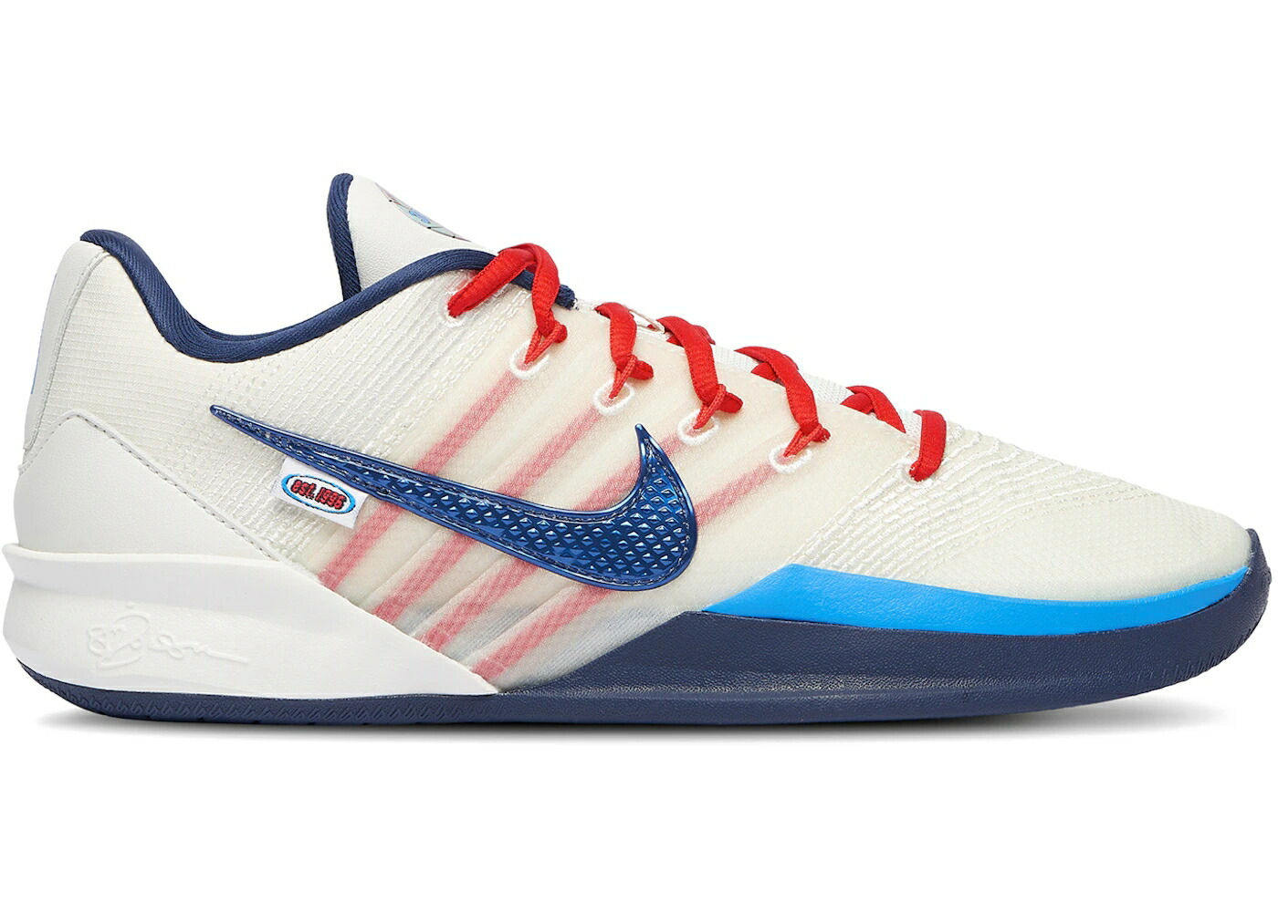 ナイキ 野球クラブ 紺色 米国海軍 赤 赤いこと WOMEN\u0027S スニーカー レディース NIKE SABRINA 3 WNBA 30TH ANNIVERSARY (WOMEN\u0027S) / SAIL TEAM NAVY ATOM RED LIGHT