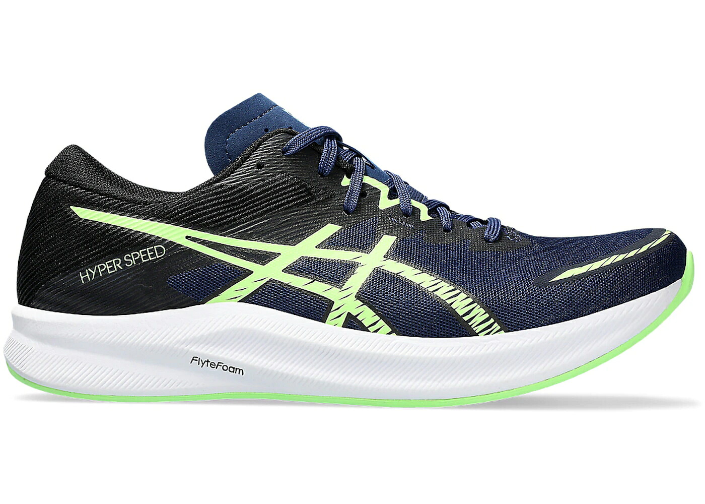 アシックス 素早さ 青味 青み 緑 緑であること スニーカー メンズ ASICS HYPER SPEED 3 BLUE EXPANSE ILLUMINATE GREEN / BLUE EXPANSE ILLUMINATE GREEN