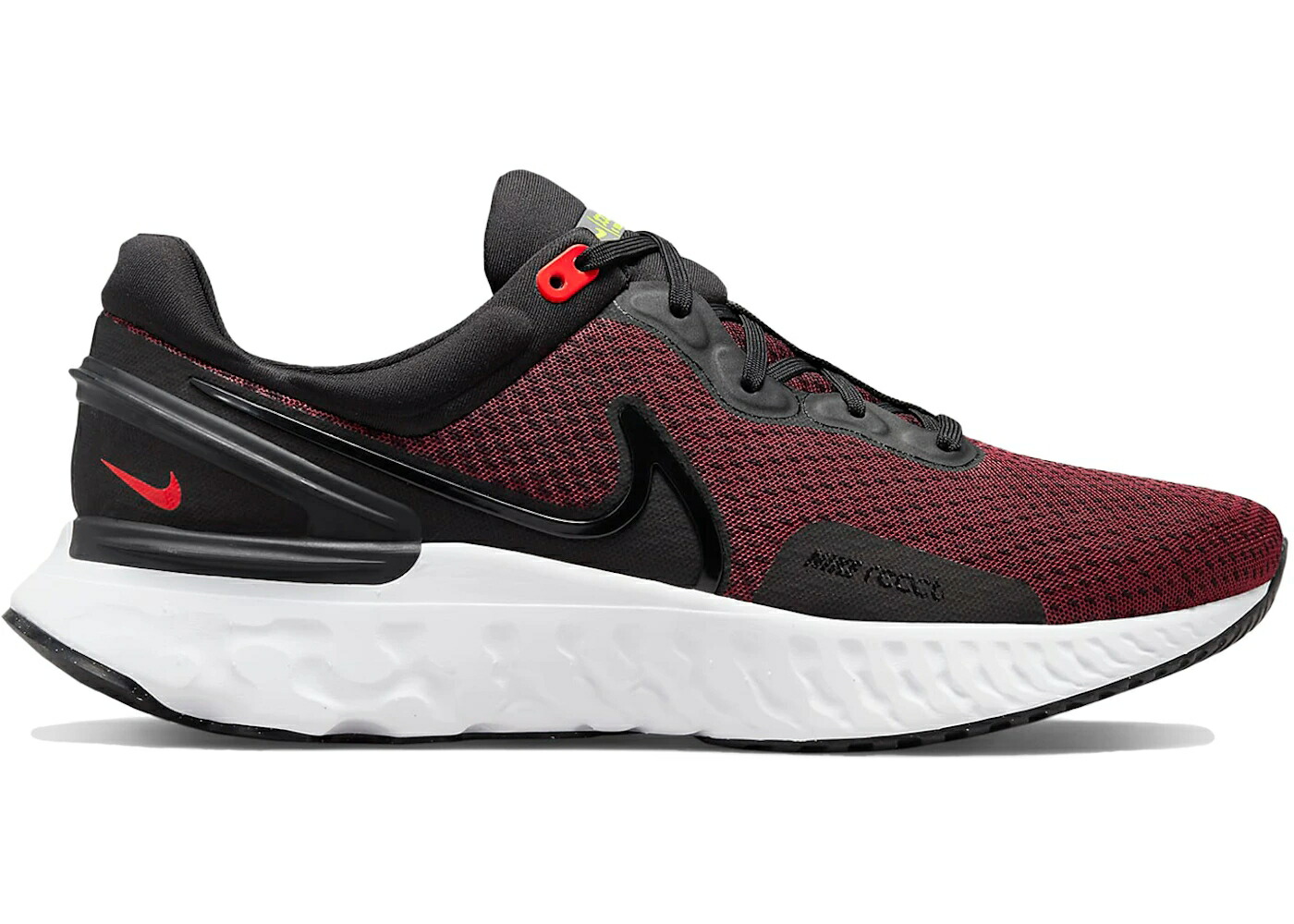 ナイキ リアクト 黒いこと 黒いこと 赤 赤いこと 白いこと 白いこと スニーカー メンズ NIKE REACT MILER 3 BLACK SIRED RED / BLACK SIREN RED VOLT WHITE