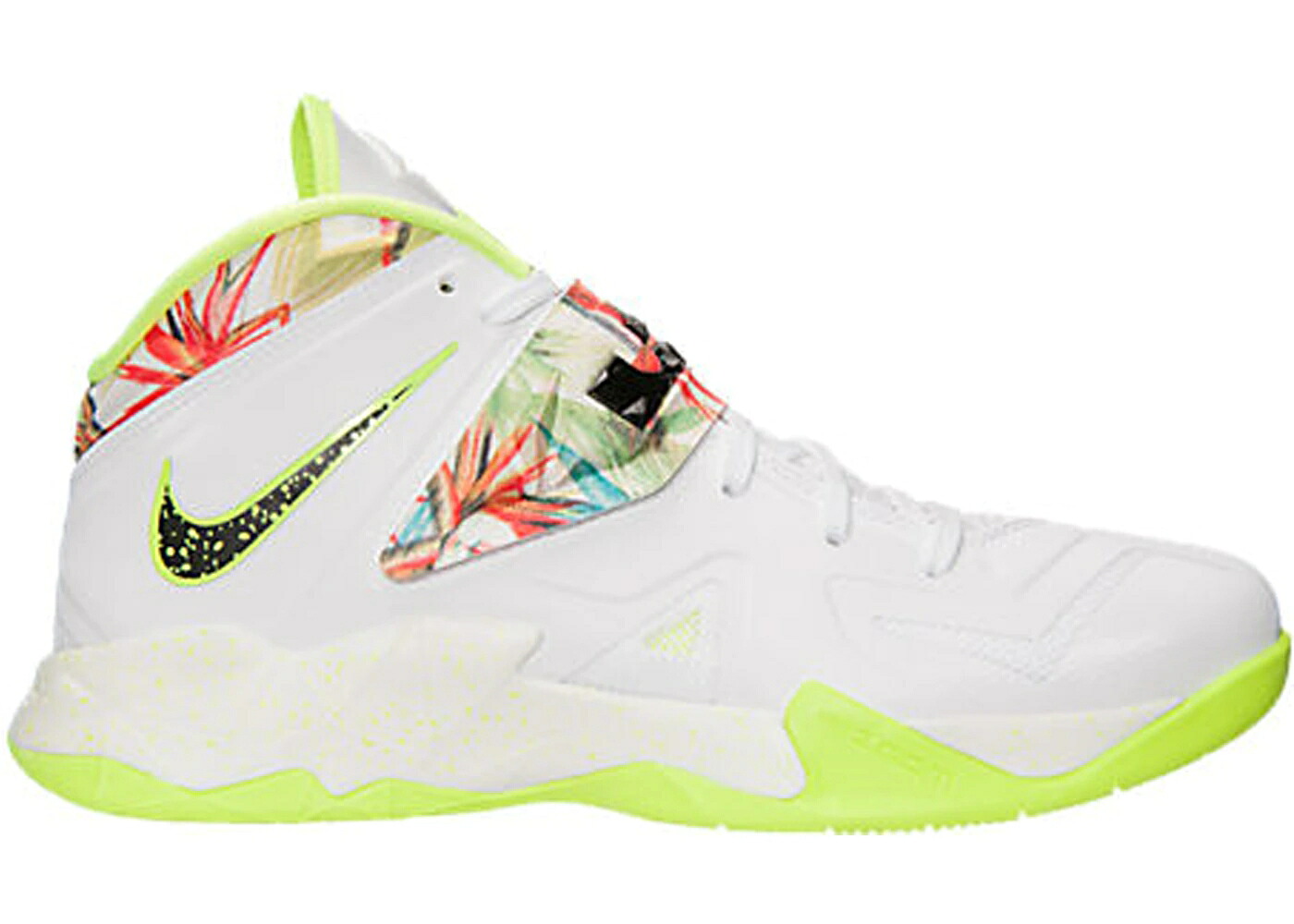 ナイキ レブロン 望遠レンズ ソルジャー 白いこと 白いこと 黒いこと 黒いこと KING\u0027S スニーカー メンズ NIKE LEBRON ZOOM SOLDIER 7 PRIDE / WHITE BLACK VOLT