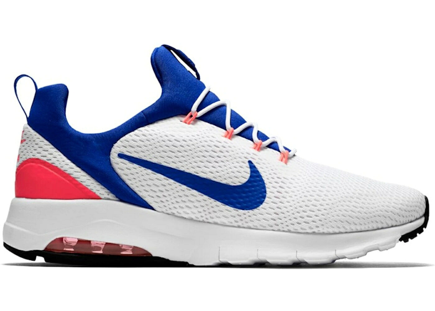 ナイキ マックス 白色 ホワイト 赤 レッド エアマックス スニーカー メンズ NIKE AIR MAX MOTION RACER ULTRAMARINE / WHITE ULTRAMARINE SOLAR RED OFF｜スニケス