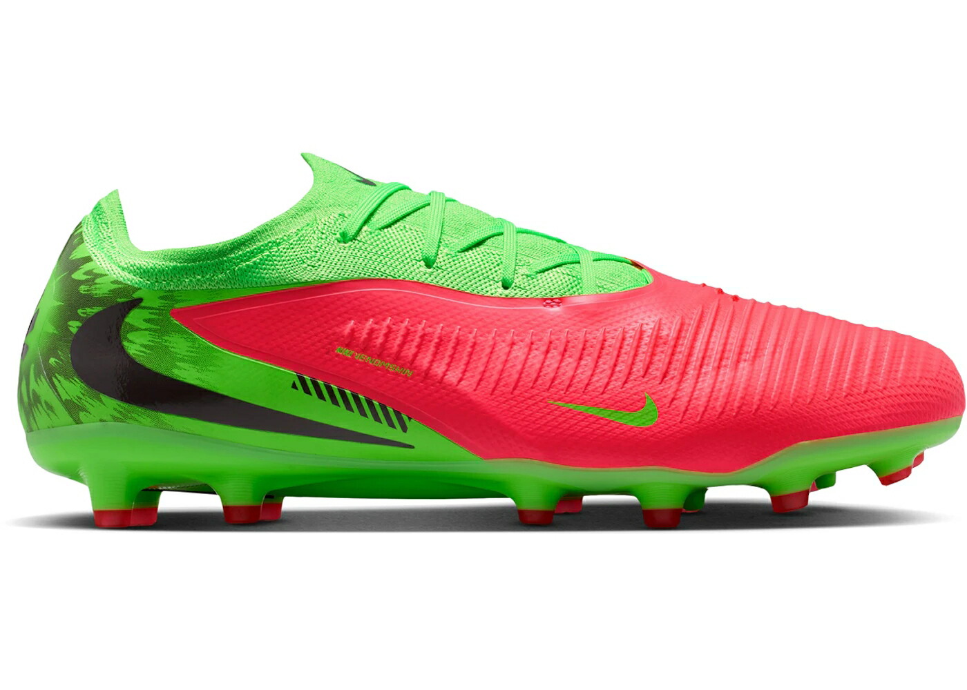 ナイキ 労働者階級 緑 緑であること ストライク 黒いこと 黒いこと スニーカー メンズ NIKE PHANTOM 6 LOW PRO AG ERLING HAALAND HARNESS YOUR / HOT PUNCH GREEN STRIKE BLACK