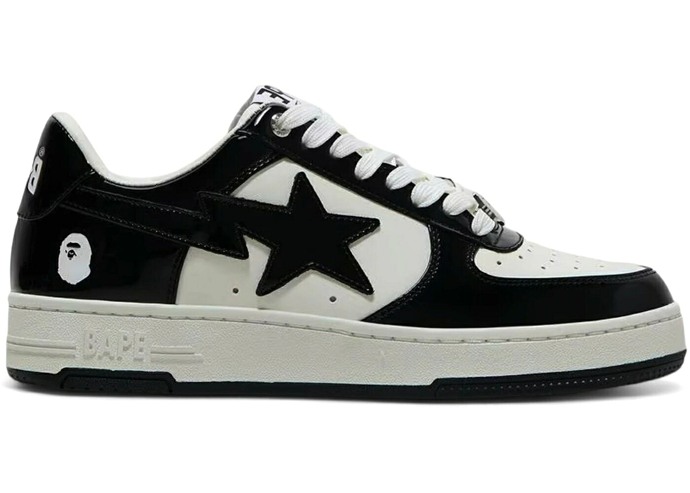 ベイプ 黒色 ブラック #1 スニーカー メンズ BAPE A BATHING APE STA M2 BLACK /｜スニケス