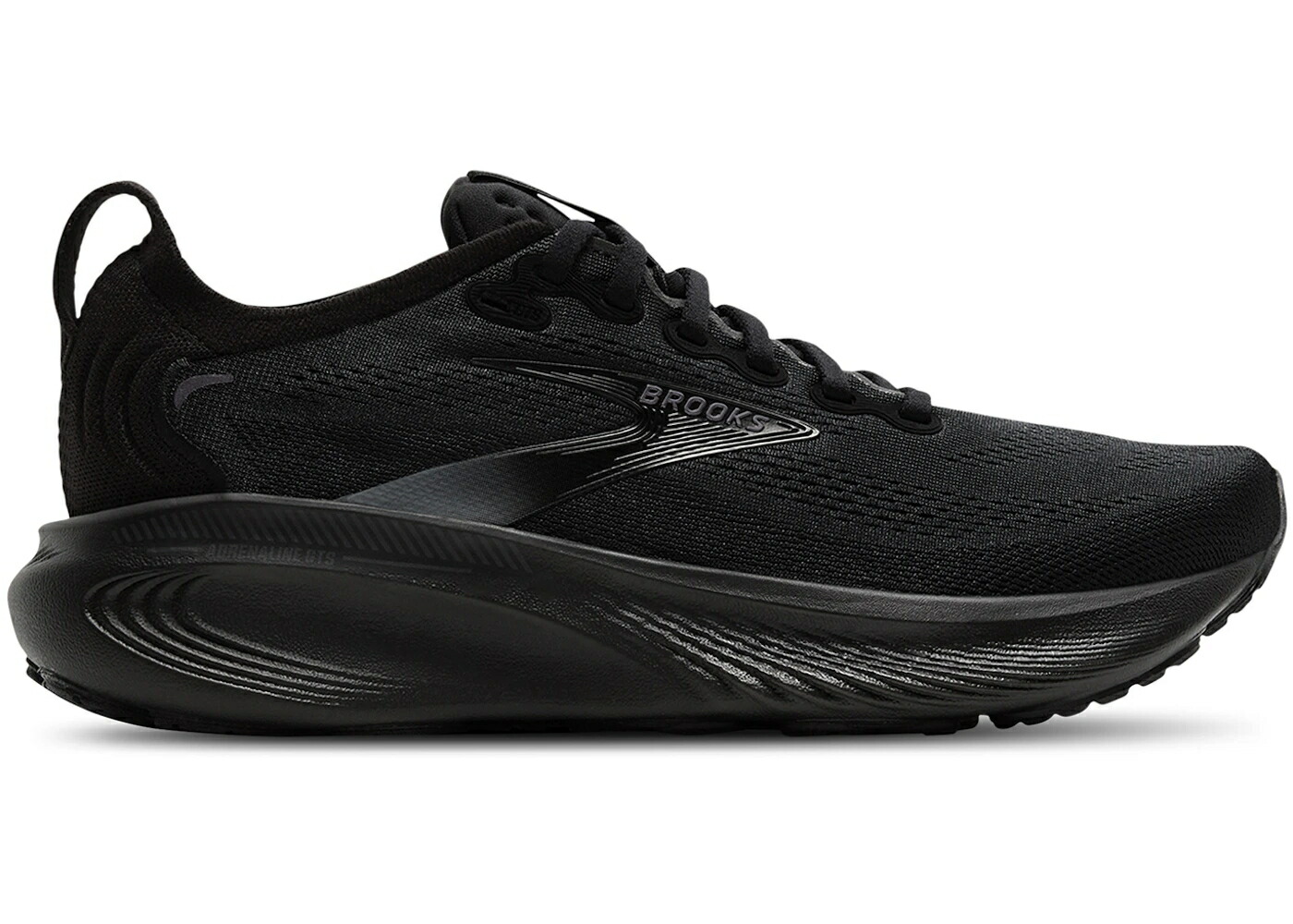ブルックス 黒いこと 黒いこと スニーカー メンズ BROOKS ADRENALINE GTS 25 BLACK EBONY / BLACK BLACK EBONY