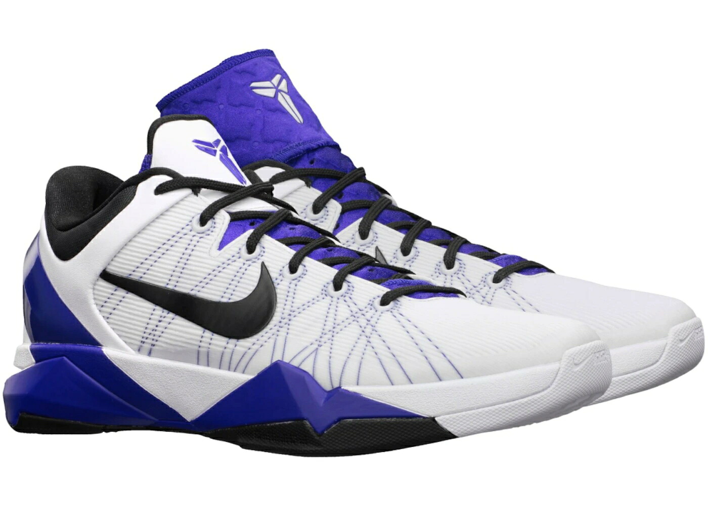 ナイキ コービー 調和 コン吊りひも 白いこと 白いこと 黒いこと 黒いこと スニーカー メンズ NIKE KOBE 7 CONCORD / WHITE BLACK CONCORD