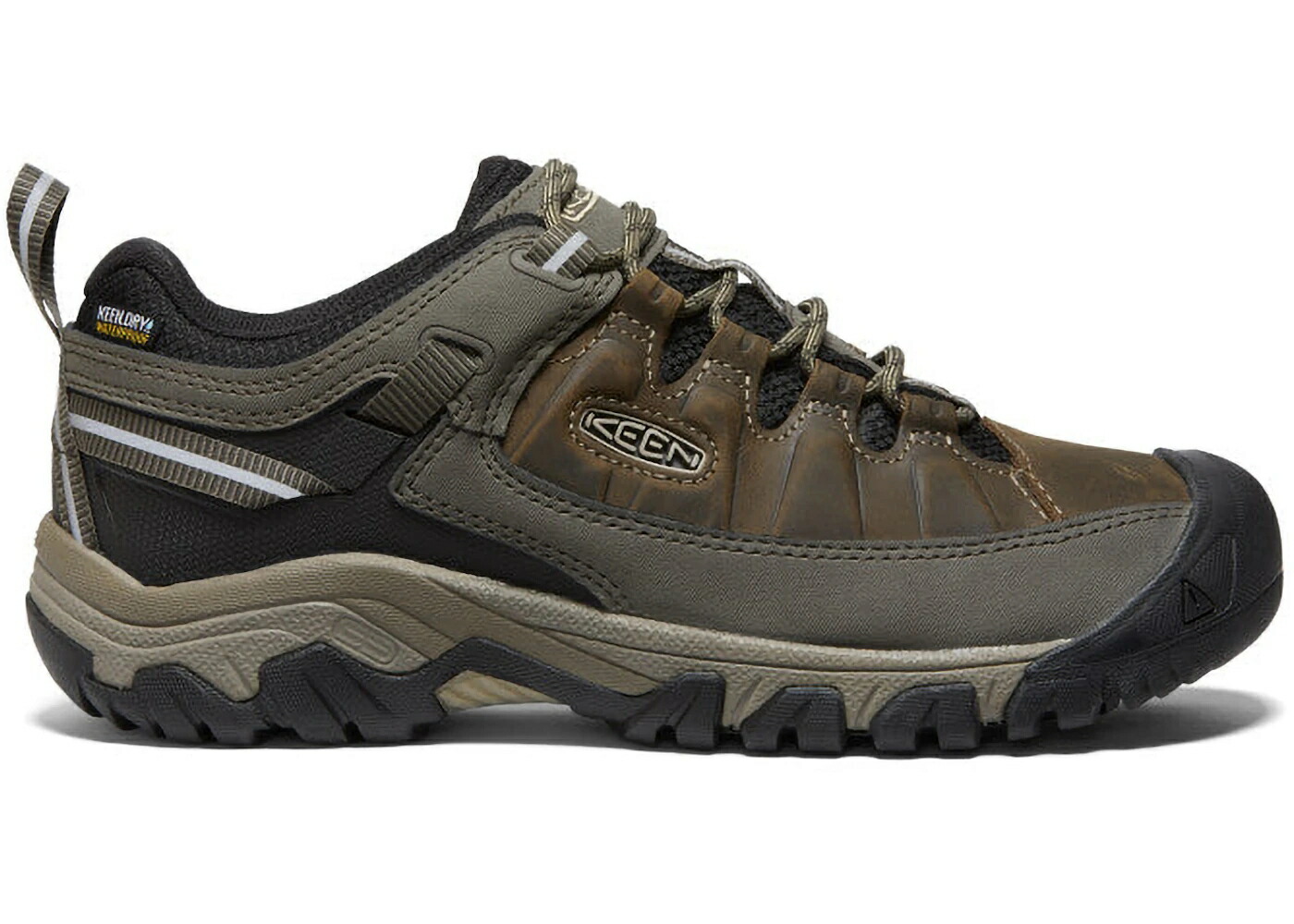 キーン 黒いこと 黒いこと スニーカー メンズ KEEN TARGHEE III WATERPROOF BUNGEE CORD BLACK / BUNGEE CORD BLACK