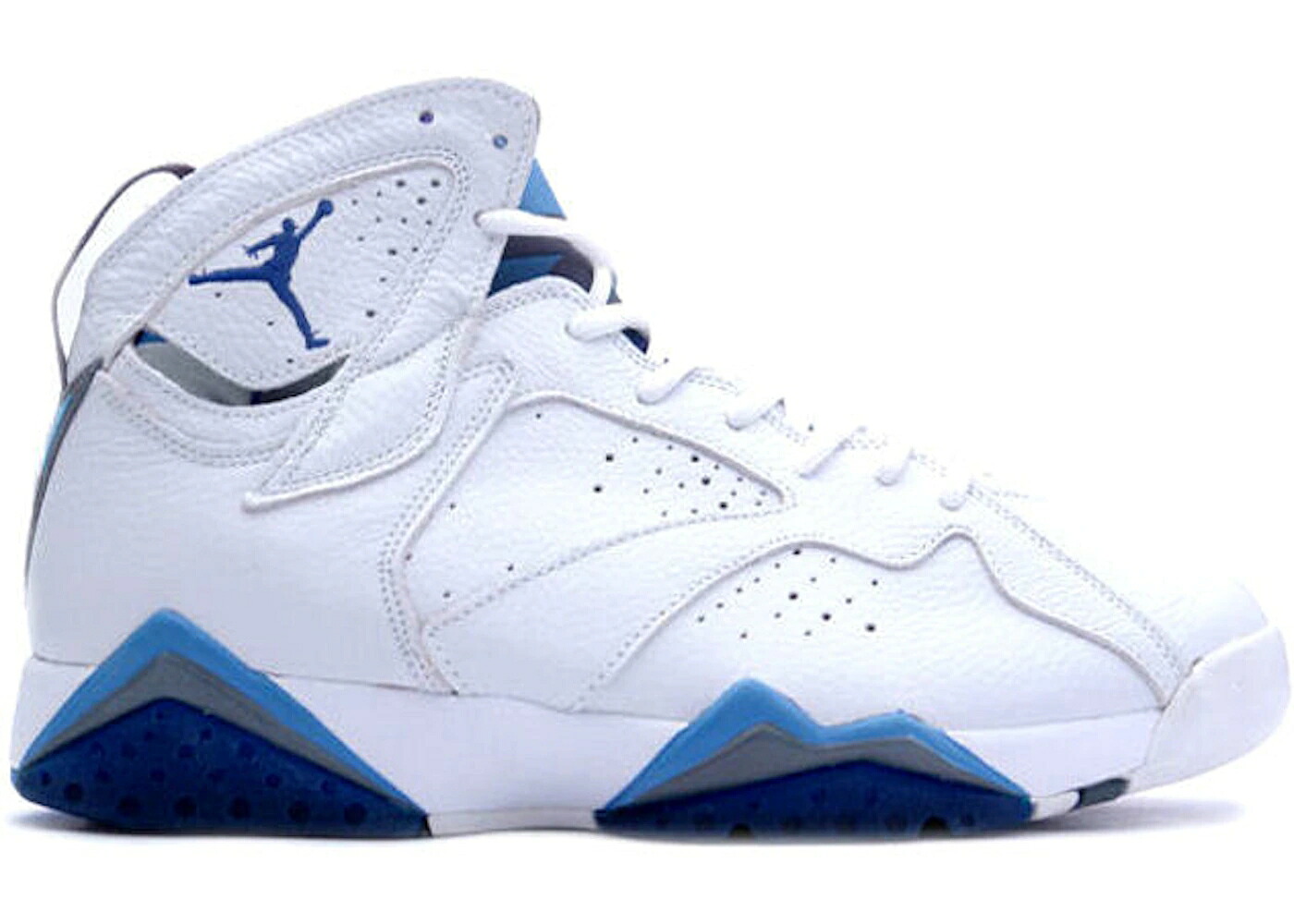 ナイキ ジョーダン 青味 青み 白いこと 白いこと 薄墨色 薄墨色 スニーカー メンズ JORDAN 7 RETRO FRENCH BLUE (2002) / WHITE FRENCH BLUE FLINT GREY