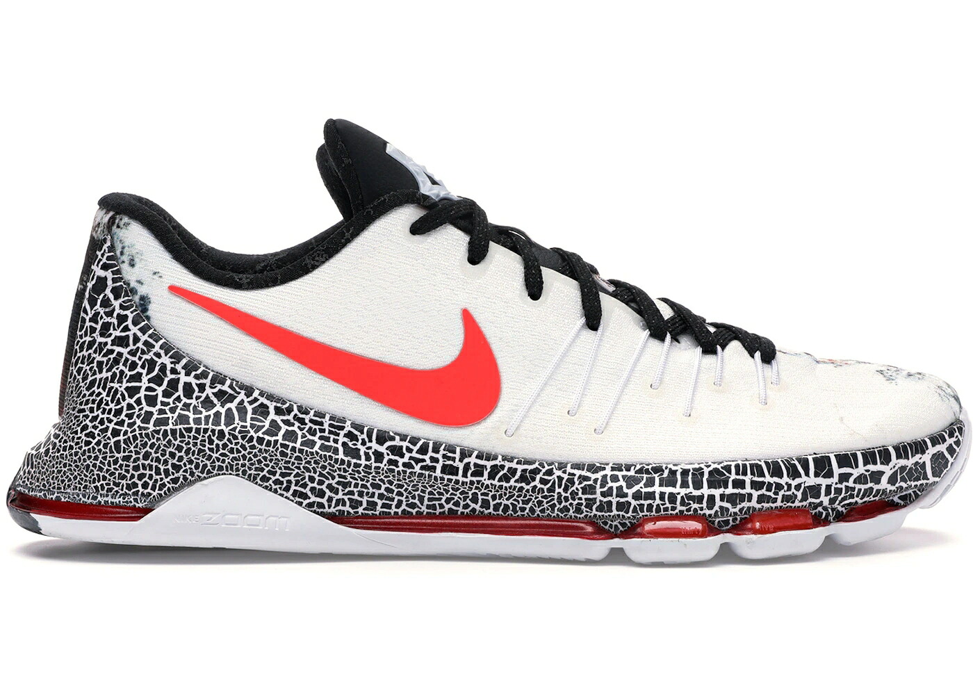 ナイキ クリスマス 白いこと 白いこと 黒いこと 黒いこと クリムゾン スニーカー メンズ NIKE KD 8 CHRISTMAS / WHITE BLACK BRIGHT CRIMSON